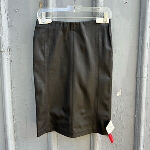 Bagatelle Leather Pencil skirt, BNWT, Small